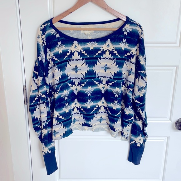 Denim & Supply Ralph Lauren Tops - NWT RALPH LAUREN DENIM & SUPPLY AZTEC PRINT SWEATSHIRT